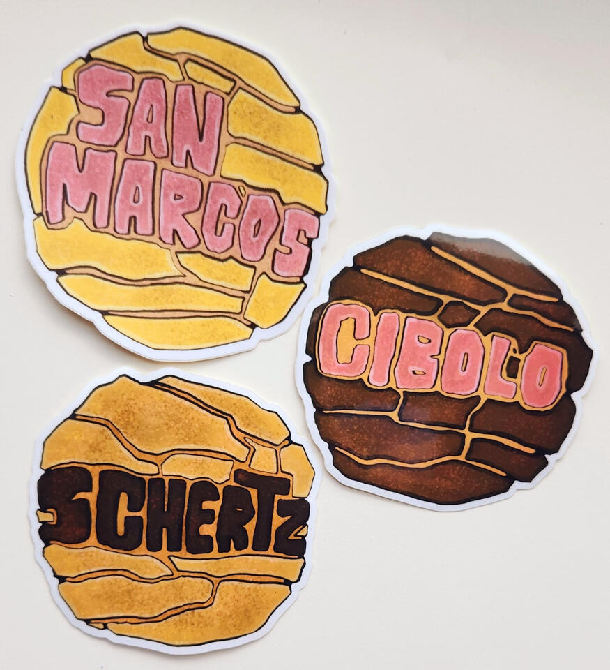 City Concha Stickers