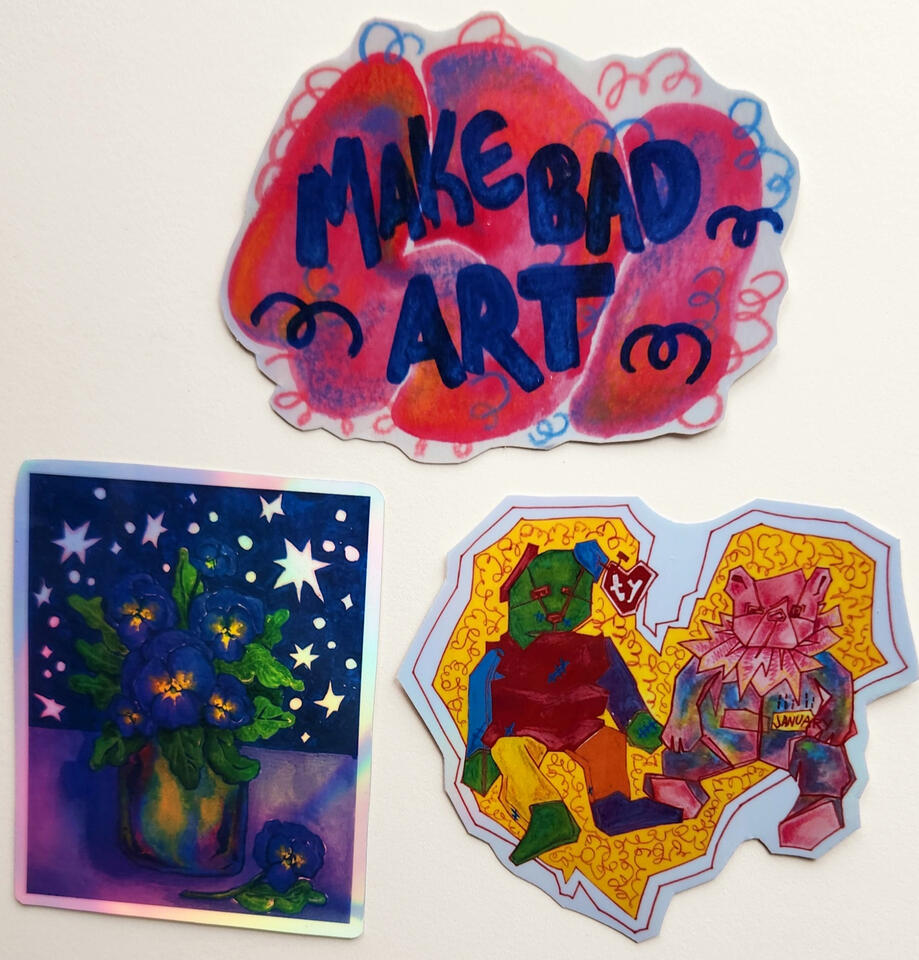 Original Artwork stickers