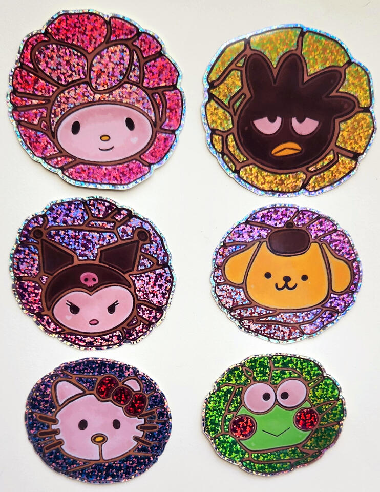 Sanrio Concha Stickers